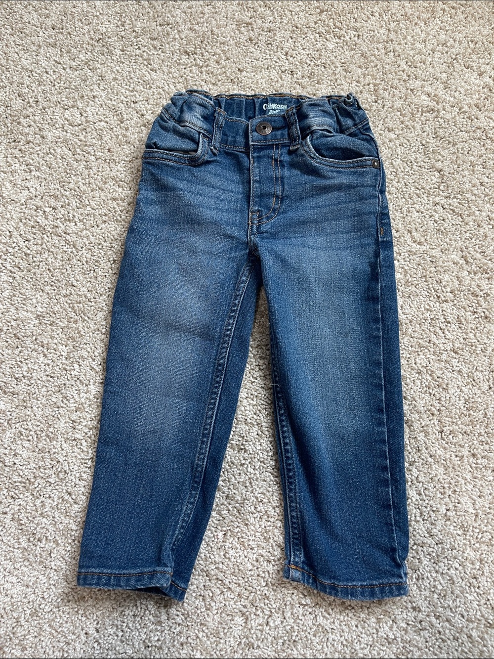 OshKosh B'gosh Dark Blue Kids Jeans